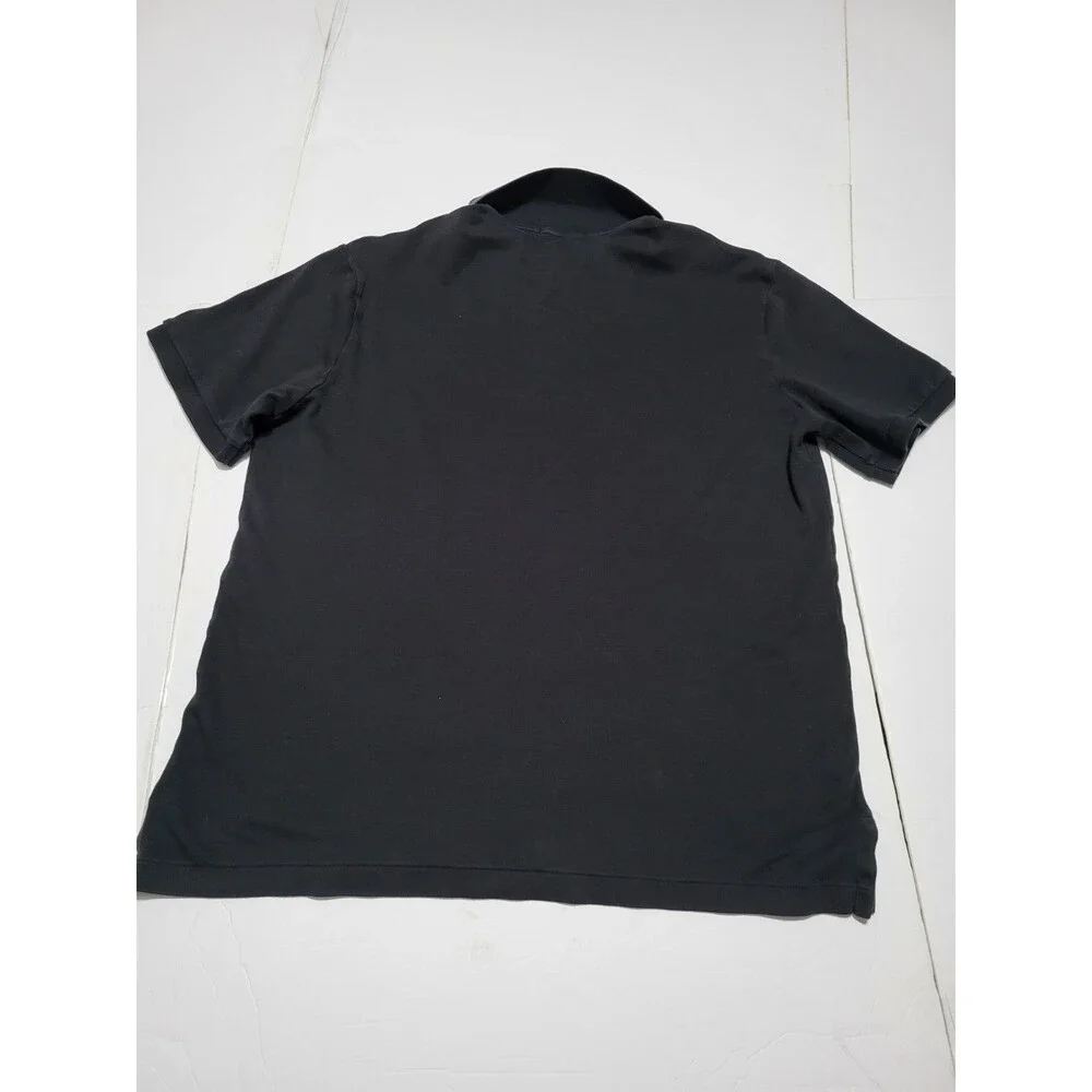 (#18) Polo Ralph Lauren Large Black Classic Fit Short Sleeve Size Men's M